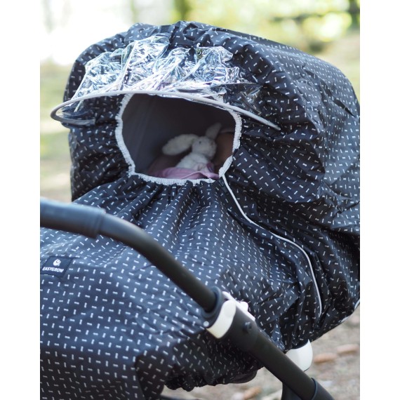 rain cover with cap