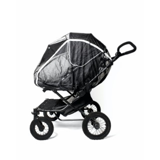 Mosquito net twin stroller w/zipper