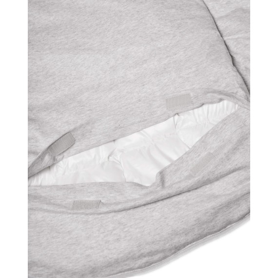 Easygrow Grandma All-Year Bag, stickad vagnpåse i bambusviskos, ull och dun.