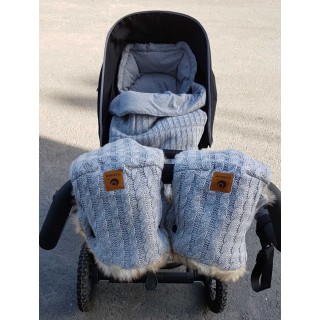 Hand Muffs Grandma - Anthrecite