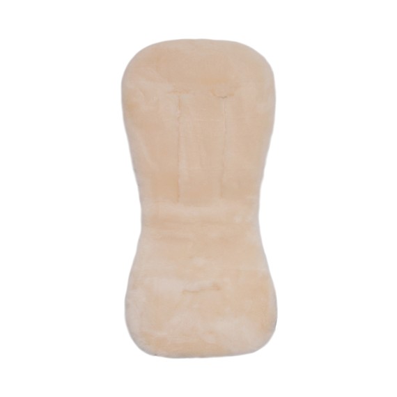 Lambskin liner for stroller and pram, universal to fit all strollers.