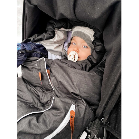 Easygrow Norse footmuff | The warmest stroller bag