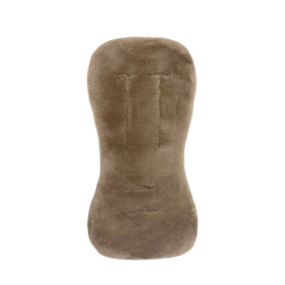 Lambskin liner for stroller and pram. Available in off-white, sand and grey.